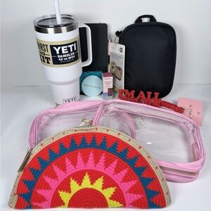 Yeti White Rambler 42oz. Bundle